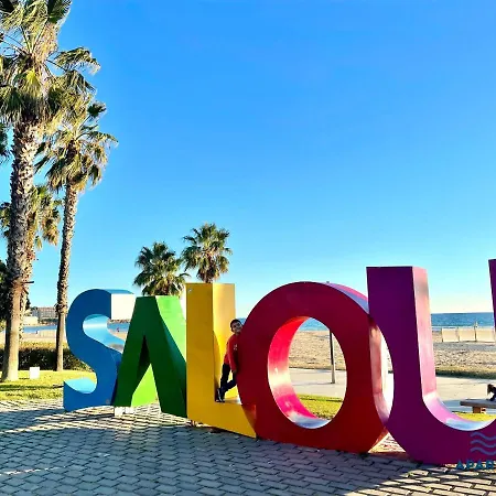 Apartbeach Michelangelo De Luxe Climatizado Y Junto Playa 08 Lägenhet Salou